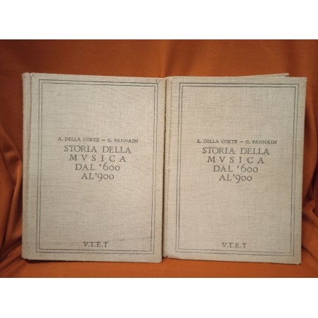 Storia della musica dal '600 al '900 - 2 volumi