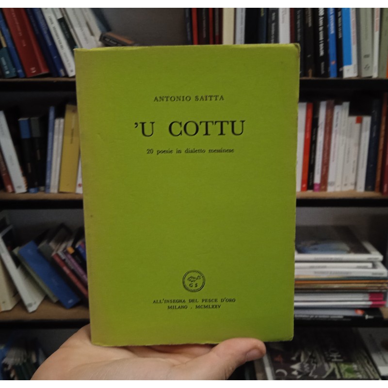 'U cottu. 20 poesie in dialetto messinese