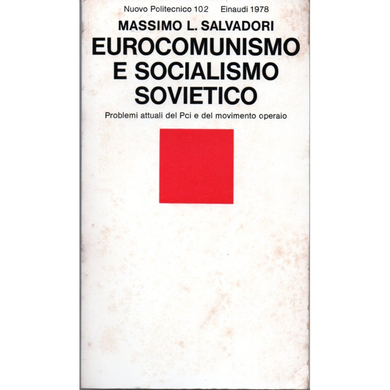 Eurocomunismo e socialismo sovietico