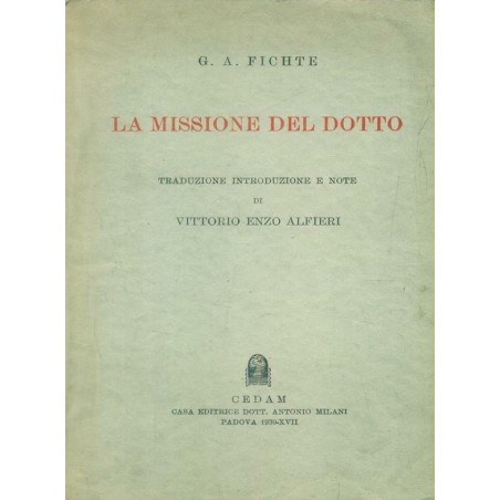 La missione del dotto
