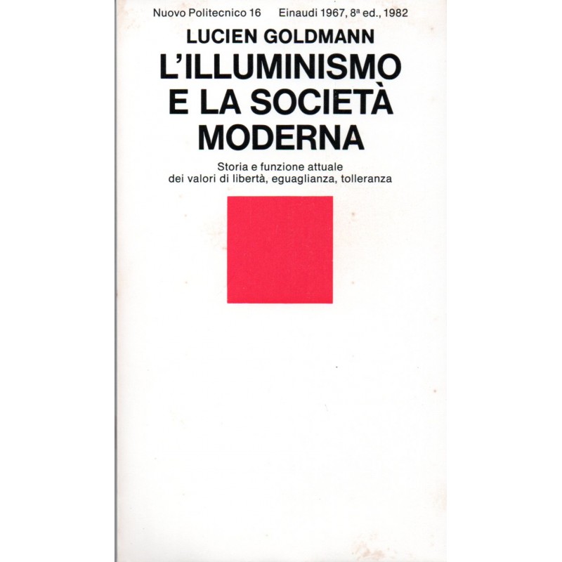 L'illuminismo e la società moderna