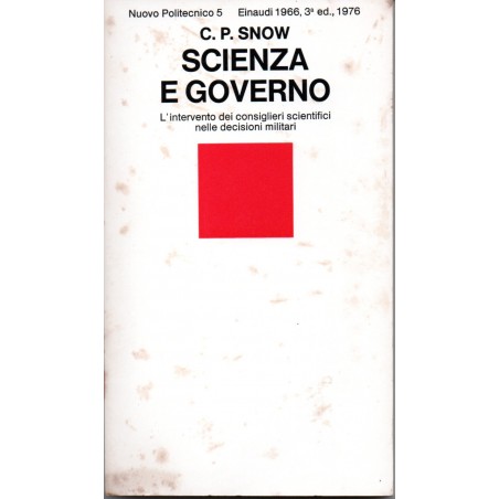 Scienza e governo