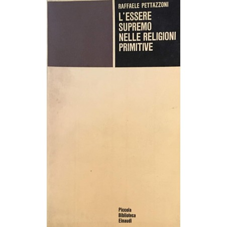 L' essere supremo nelle religioni primitive