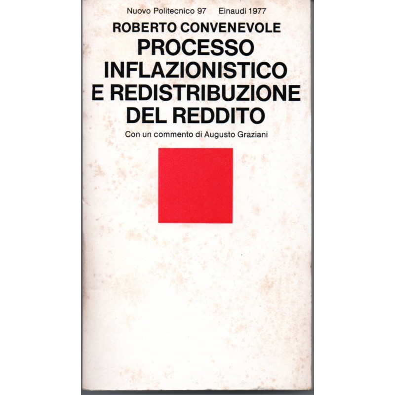 Processo inflazionistico e redistribuzione del debito