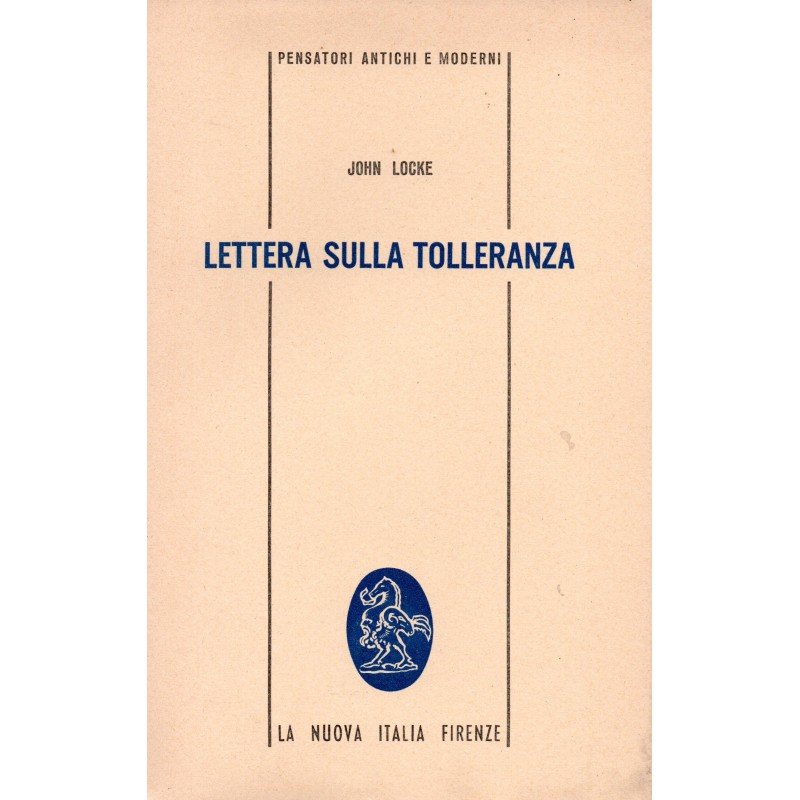 Lettera sulla tolleranza