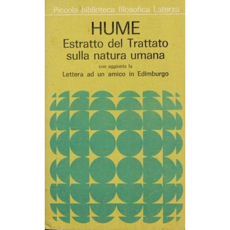 Estratto del trattato sulla natura umana