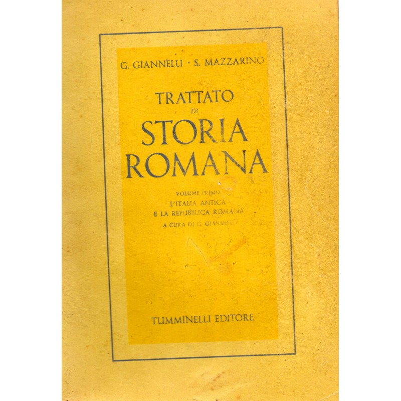 Trattato di storia romana