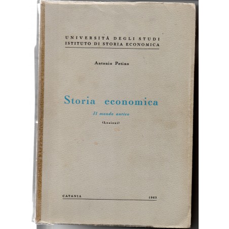 Storia economica. Il mondo antico (Lezioni)