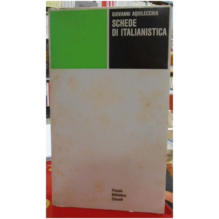 Schede di italianistica