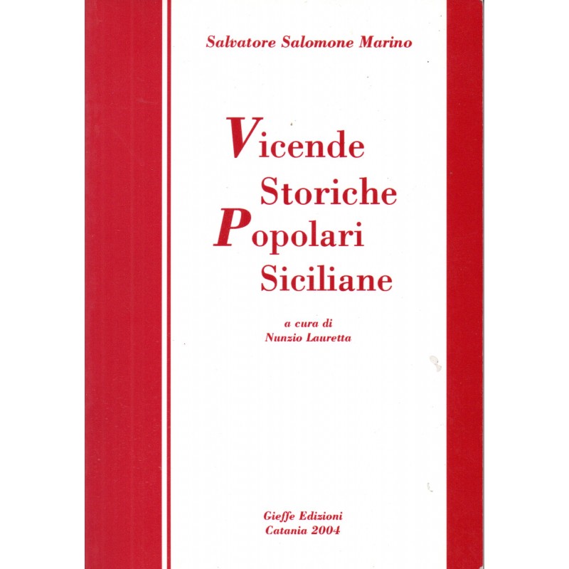 Vicende storiche popolari siciliane