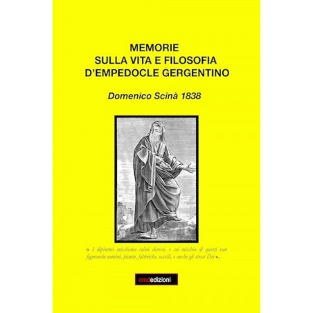 Memorie sulla filosofia d'Empodocle gergentino. Domenico scinà 1838