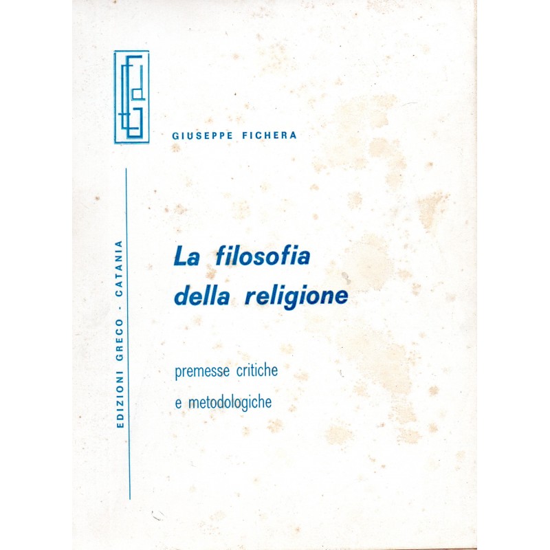 La filosofia della religione