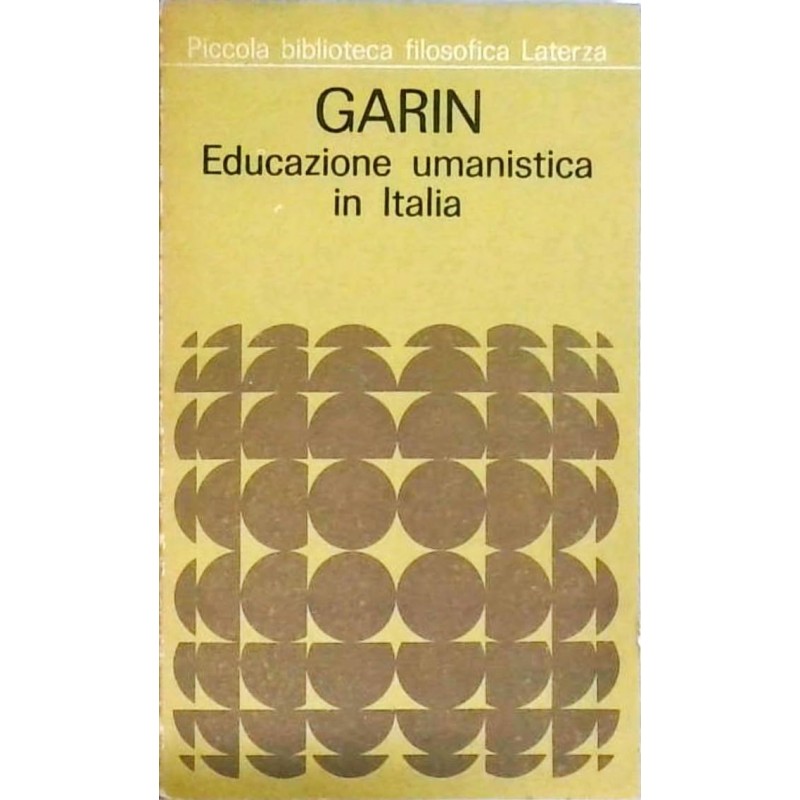 Educazione umanistica in Italia