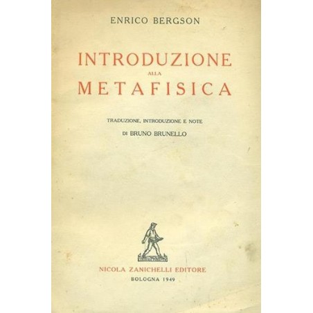 Introduzione alla metafisica