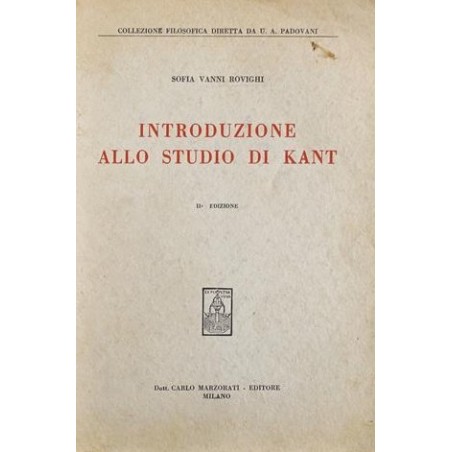 Introduzione allo studio di Kant