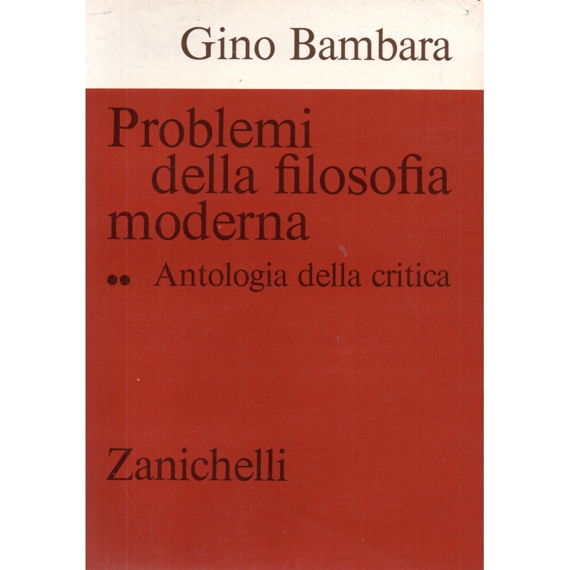Problemi della filosofia moderna - vol. II