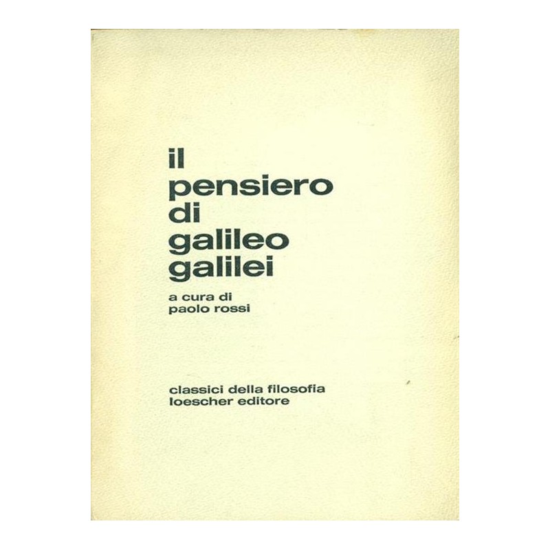 Il pensiero di Galileo Galilei