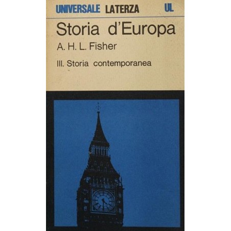 Storia D'Europa. Vol Iii. Storia Contemporanea