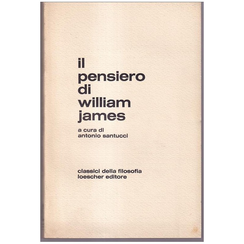 Il pensiero di William James