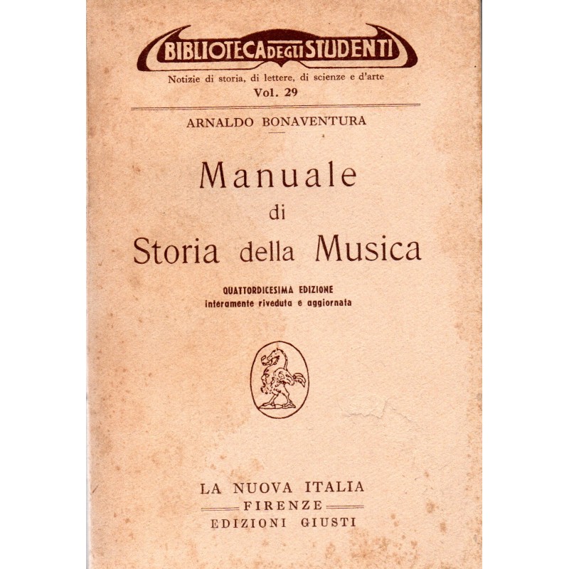 Manuale di storia della musica