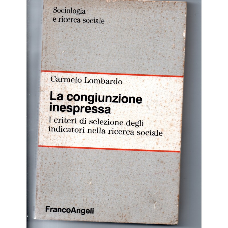 La congiunzione inespressa. I criteri di selezione degli indicatori nella ricerca sociale