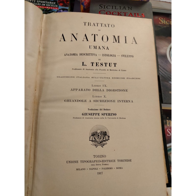 Anatomia umana descrittiva 8 - apparato della digestione ghiandole a secrezione interna