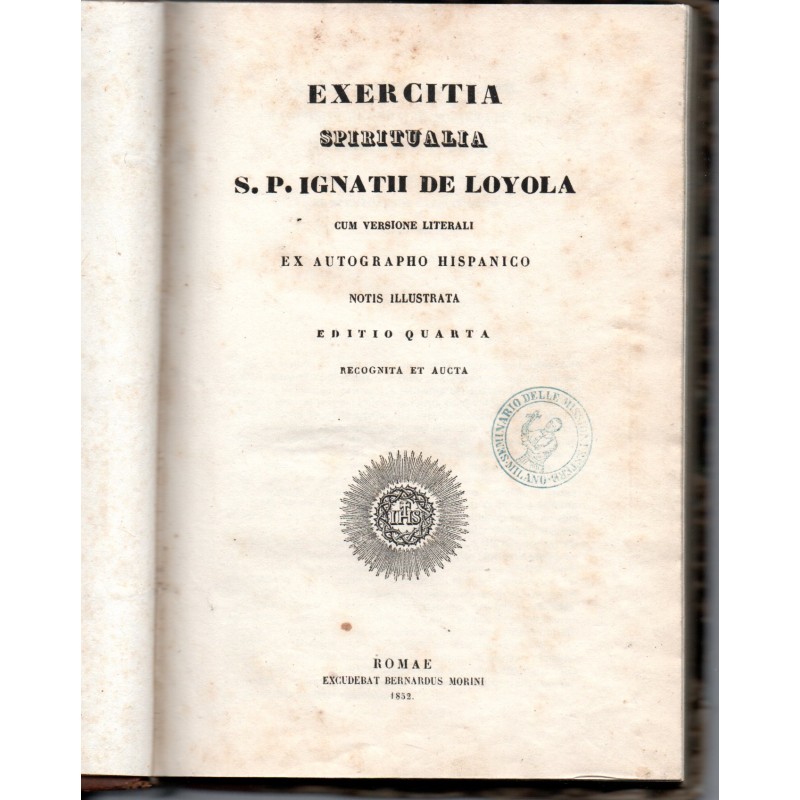 Exercitia spiritualia