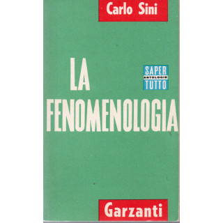 La fenomenologia