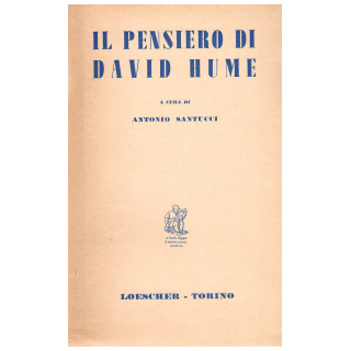 Il pensiero di David Hume, una antologia degli scritti