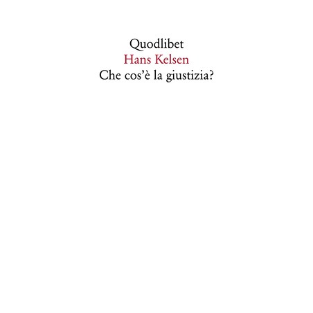 Che cos'è la giustizia