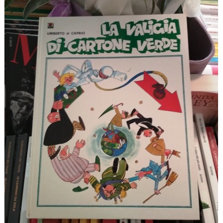 La valigia di cartone verde